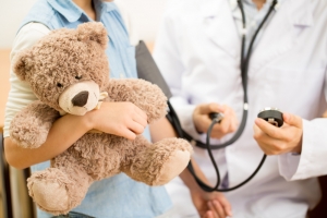 Vaikų apsilankymas pas gydytojus